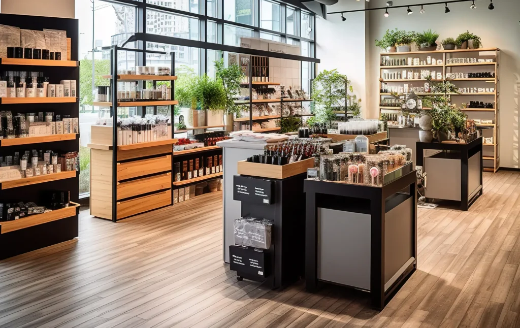retail display cabinets